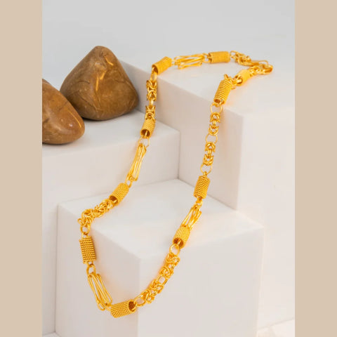Gold Plated Men's Chain – Stylish, Durable & Affordable