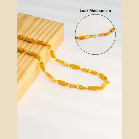 Gold Plated Men's Chain – Stylish, Durable & Affordable