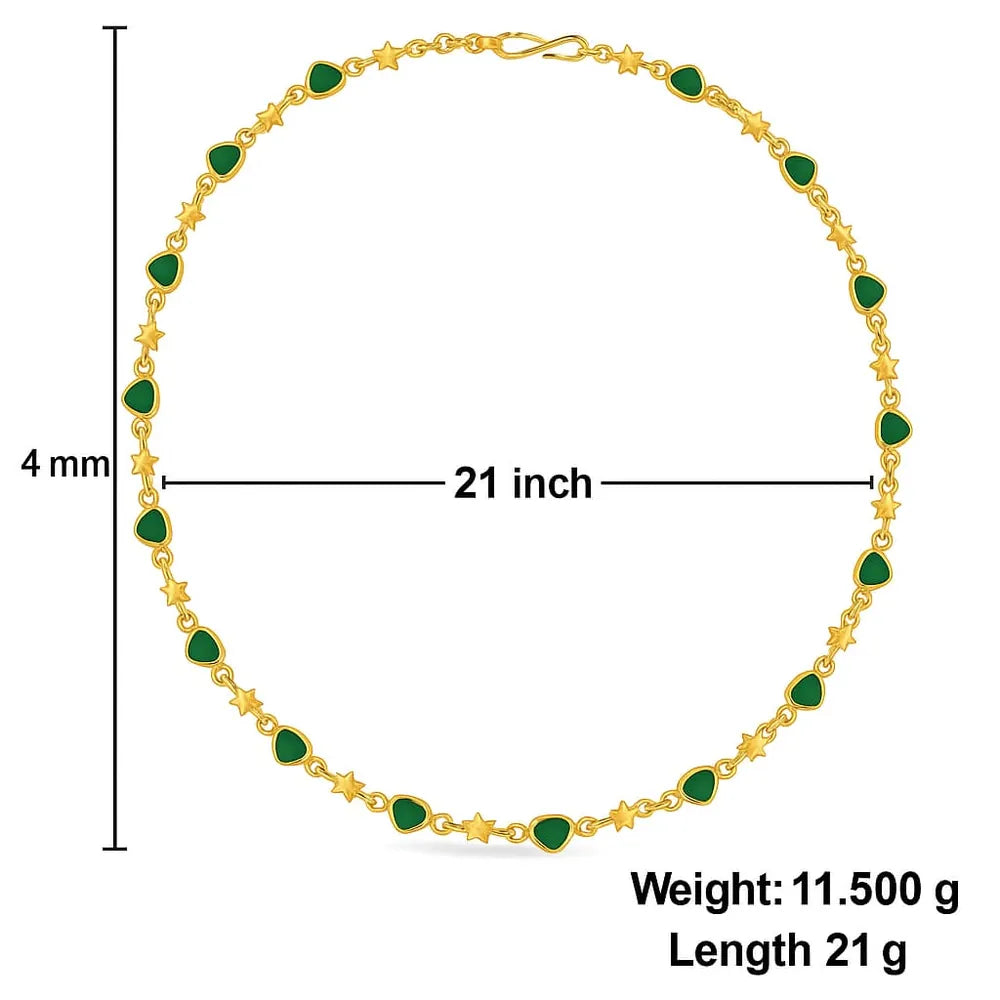 Product image of Onegram Gold Plated Matarmala Dana Chain 26 Traditional – image 2