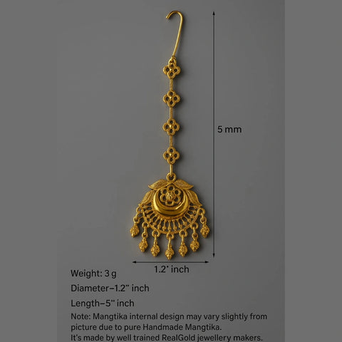 Exclusive Handmade Long Haram Necklace Set with Matching Earrings – One Gram Gold Plated