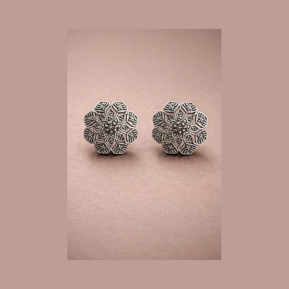 ZHome Gold Plated Chain Kashmiri Earcuff with Hair Chain | Attractive Traditional Jewelry for Women