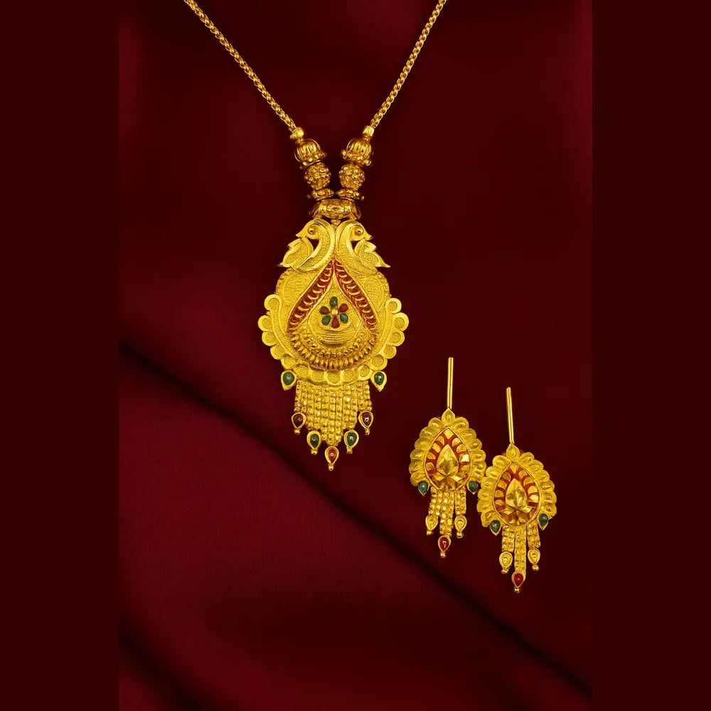 Elegant Gold-Plated Chain Pendants – Timeless Beauty for Every Occasion