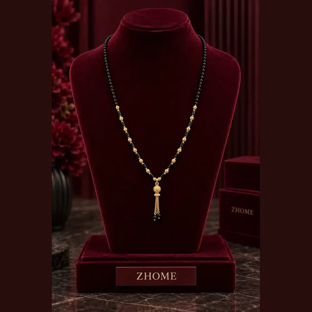 Gold Plated Mangalsutra Necklace Set for Women | Traditional Indian Jewellery