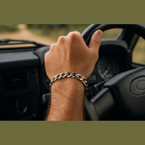 Stylish and Durable Stainless Steel Bracelets for Men