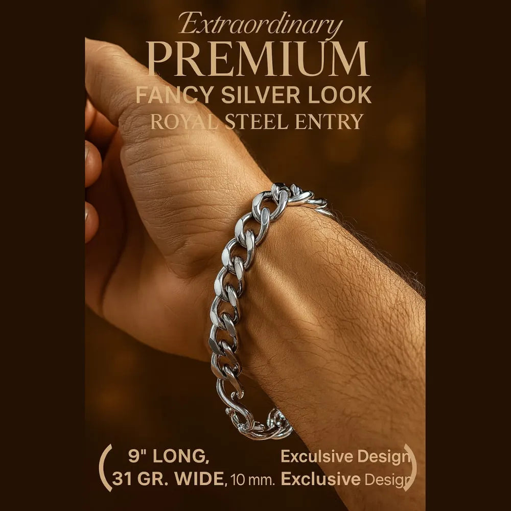 Stylish and Durable Stainless Steel Bracelets for Men