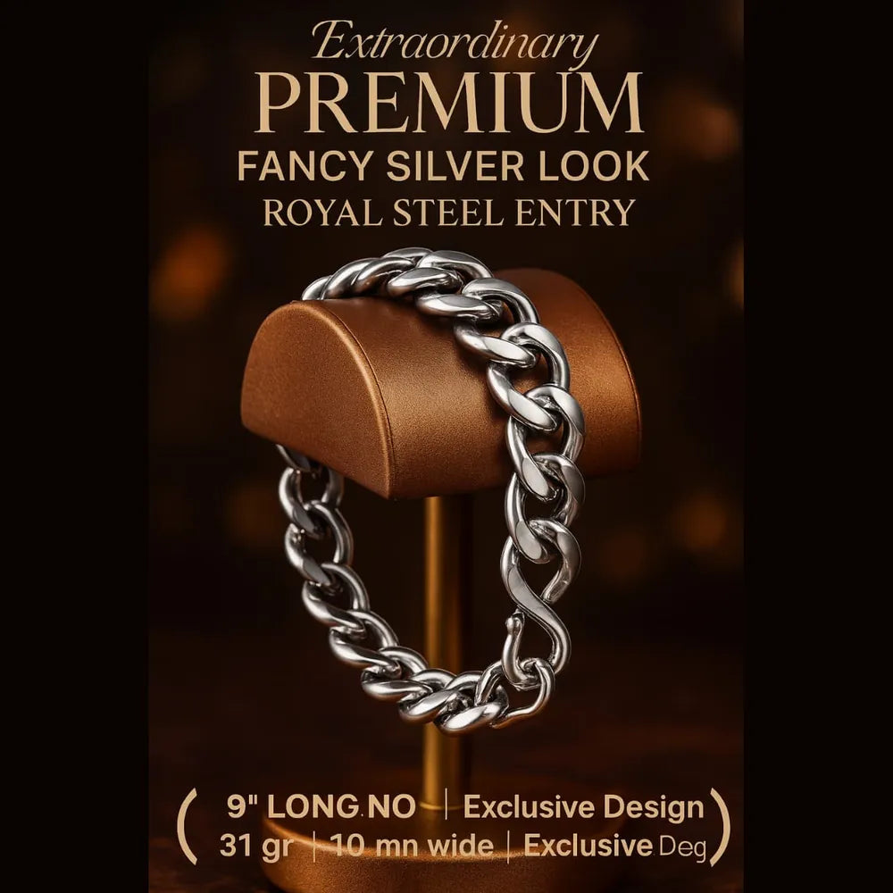 Stylish and Durable Stainless Steel Bracelets for Men