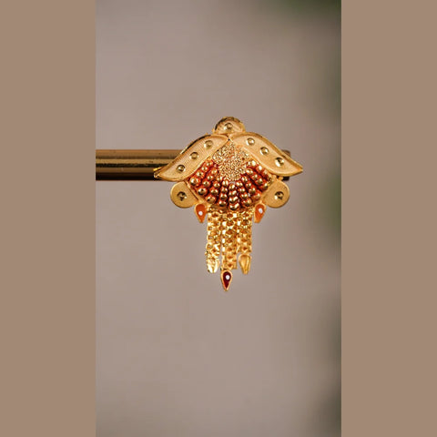 Traditional Gold Look Designer Pendant Necklace for Women | Bridal & Festive Jewellery by ZHome