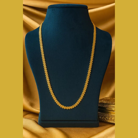 Product image of Royal Long 28-Inch One Gram Gold Plated Unisex Chain – 20g Heavy Plating – image 1