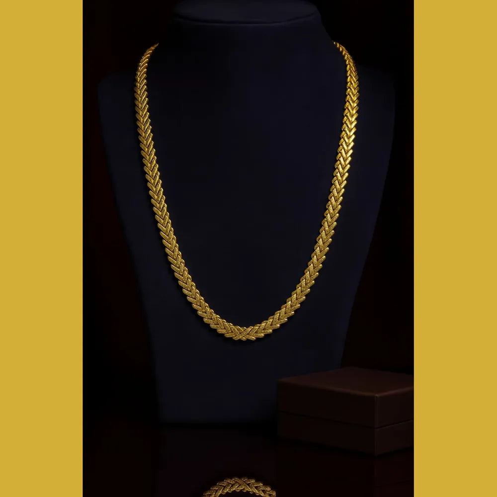 Product image of Royal 28Inch Onegram Gold Plated Chain – image 2