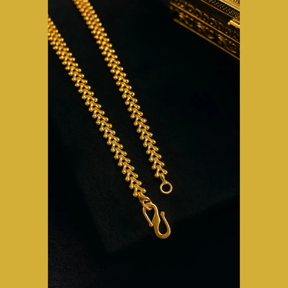 Product image of Royal 28Inch Onegram Gold Plated Chain – image 3