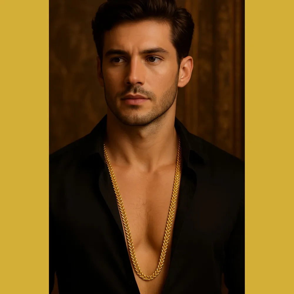 Product image of Royal 28Inch Onegram Gold Plated Chain – image 7