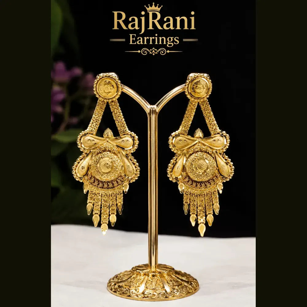 RajRani Traditional Gold Look Jewellery Combo Set | Necklace, Earrings, Bangles & More
