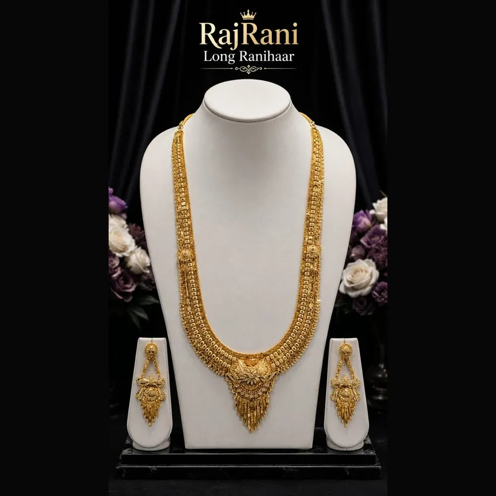 RajRani Traditional Gold Look Jewellery Combo Set | Necklace, Earrings, Bangles & More