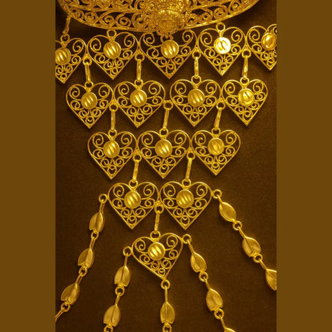 Royal Bridal Golden  – Traditional Haathphool Hand Harness Jewellery