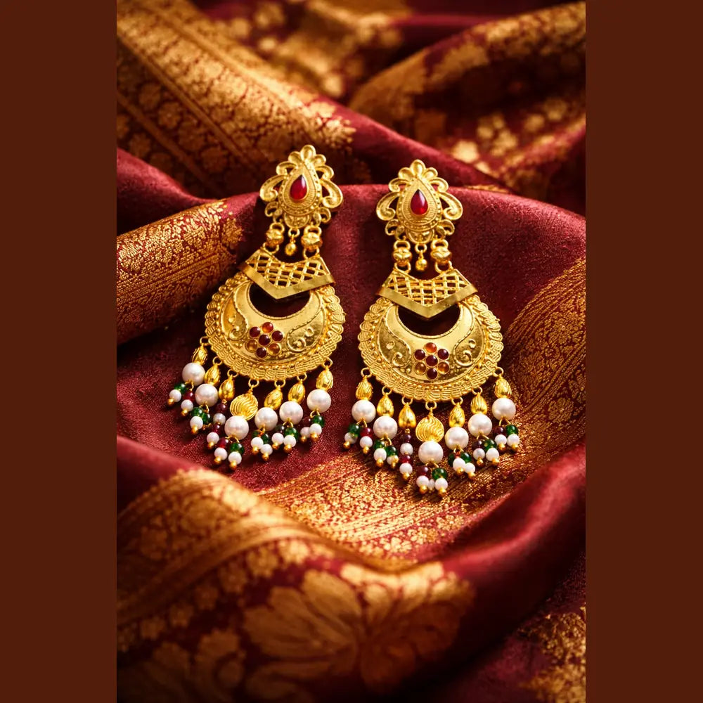 Premium imitation jewellery and one gram gold jewellery from ZHome designed for festive wear, weddings and everyday elegance