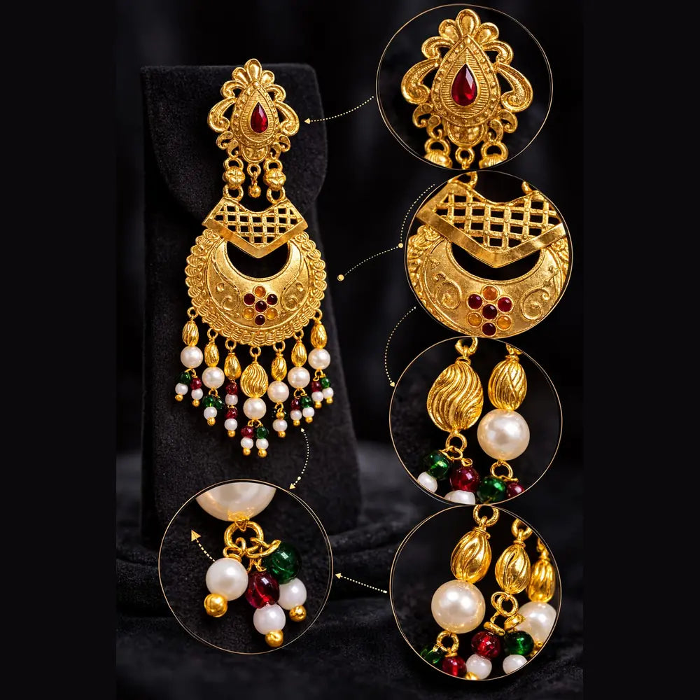 Premium imitation jewellery and one gram gold jewellery from ZHome designed for festive wear, weddings and everyday elegance