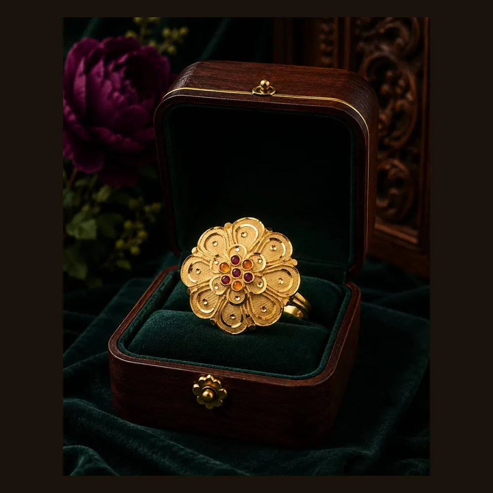 ZHome Zevar Gram Gold Full Dulhan Jewellery Set Looks Like Real Gold