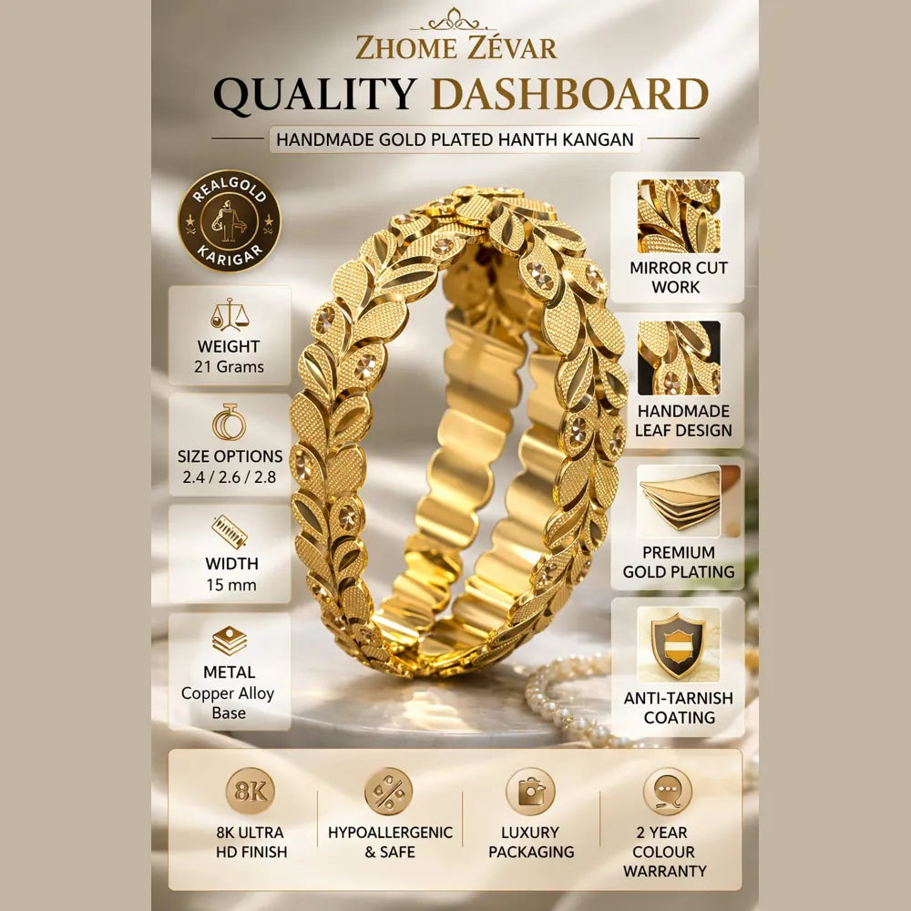 Affordable luxury jewellery collection by ZHome with stylish gold-look designs for daily and party wear