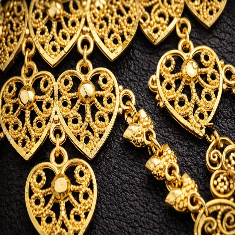 Royal Bridal One Gram Gold Plated Hathphool (Hand Harness Jewellery)