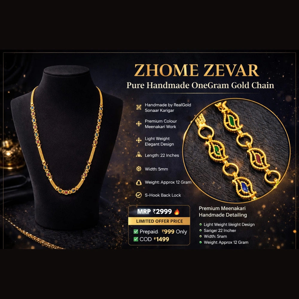 ZHome premium imitation jewellery and one gram gold jewellery collection including necklaces, earrings, studs, nose pins, nose rings, rings, bracelets, pendants and men’s jewellery for weddings, festive wear and daily style
