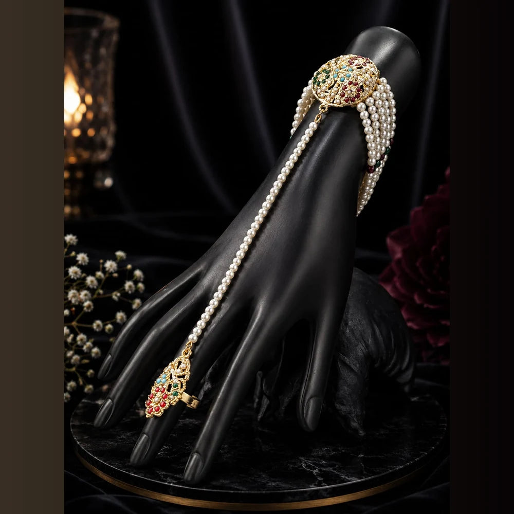 Royal Bridal Kundan Choker & Long Necklace Set with Earrings – Premium Gold Polish