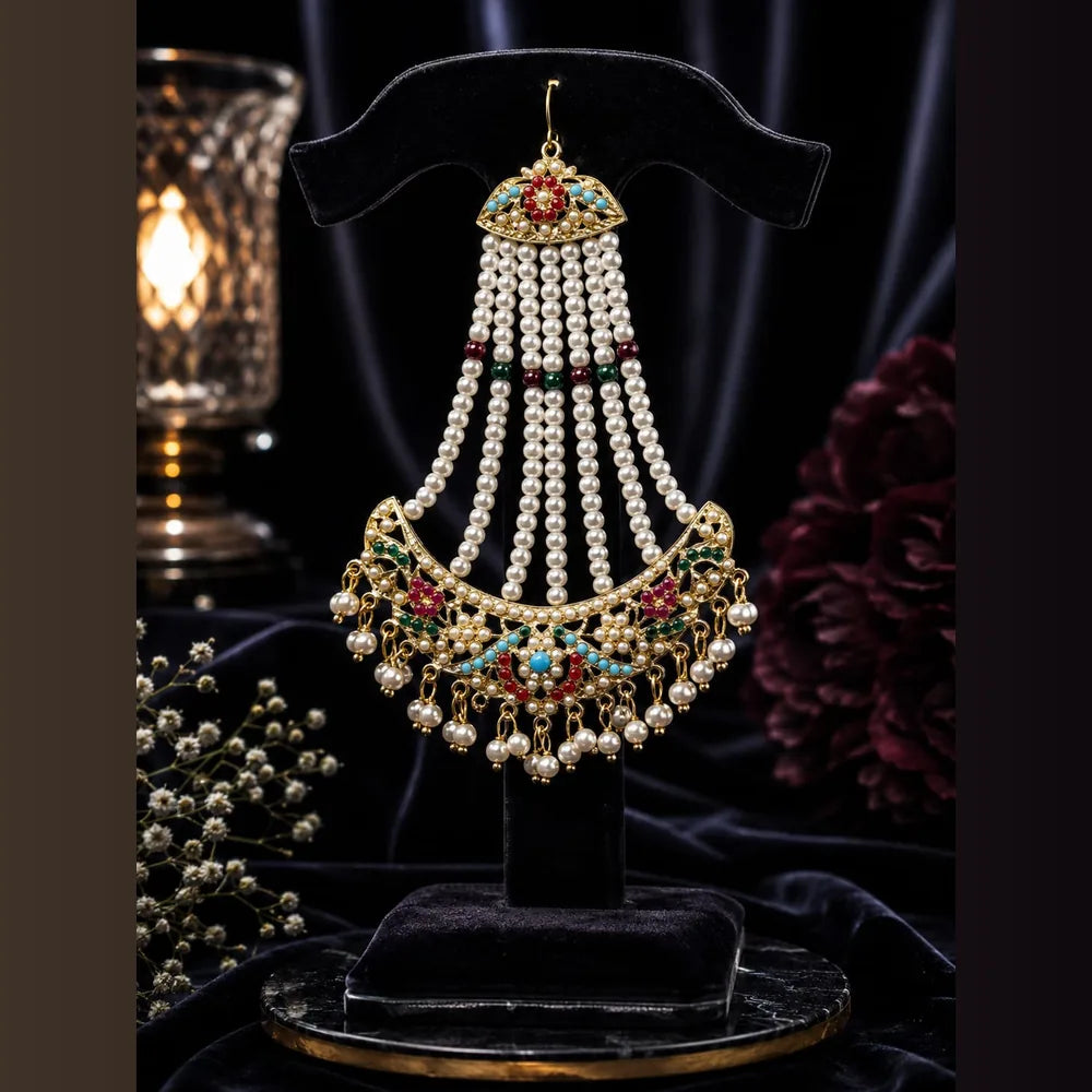 Royal Bridal Kundan Choker & Long Necklace Set with Earrings – Premium Gold Polish