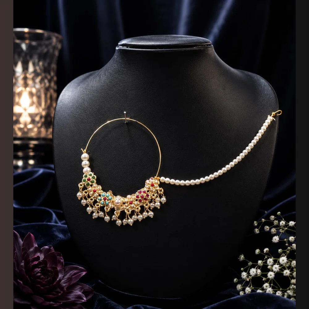 Royal Bridal Kundan Choker & Long Necklace Set with Earrings – Premium Gold Polish